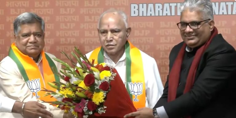 ಕಾಂಗ್ರೆಸ್​ಗೆ ​ಕೈ ಕೊಟ್ಟ ಶೆಟ್ಟರ್: ಮರಳಿ ಬಿಜೆಪಿಗೆ