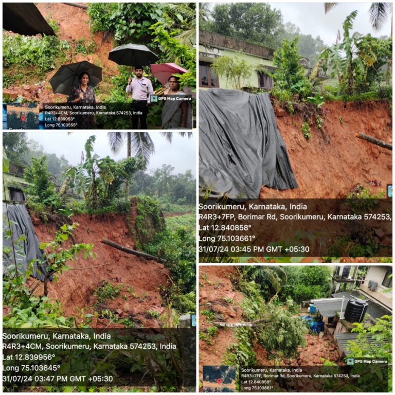 ದ. ಕ. – ಮಳೆ ತಗ್ಗಿದರೂ ತಗ್ಗದ ಹಾನಿ