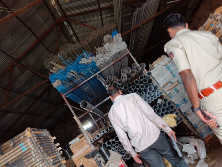 ನಕಲಿ ಪೈಪುಗಳ ಮಾರಾಟ: ಇಬ್ಬರನ್ನು ವಶಕ್ಕೆ ಪಡೆದ ಪೊಲೀಸರು