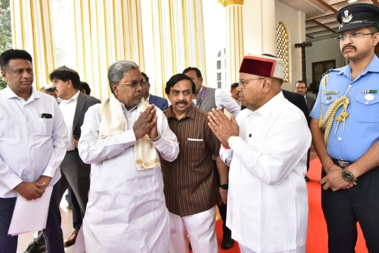 ಸಿಎಂ-ರಾಜ್ಯಪಾಲರ ಮುಖಾಮುಖಿ