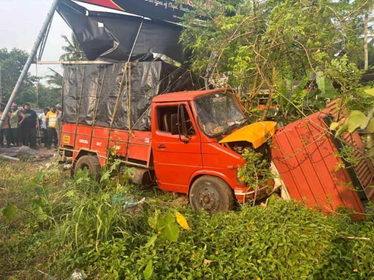 ಟೆಂಪೋ-ಲಾರಿ ಡಿಕ್ಕಿ: ಓರ್ವ ಸಾವು