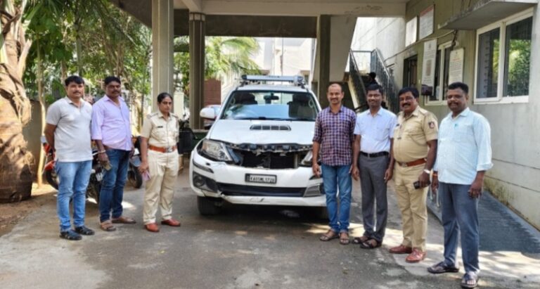 ಕಳುವಾದ 24 ಗಂಟೆಯಲ್ಲಿ ಕಾರು ಪತ್ತೆ
