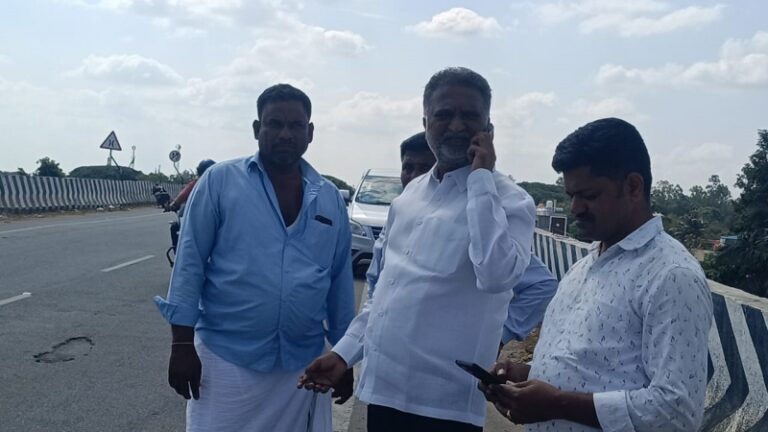 ರಸ್ತೆ ಅಪಘಾತ: ಬೈಕ್ ಸವಾರ ಸಾವು