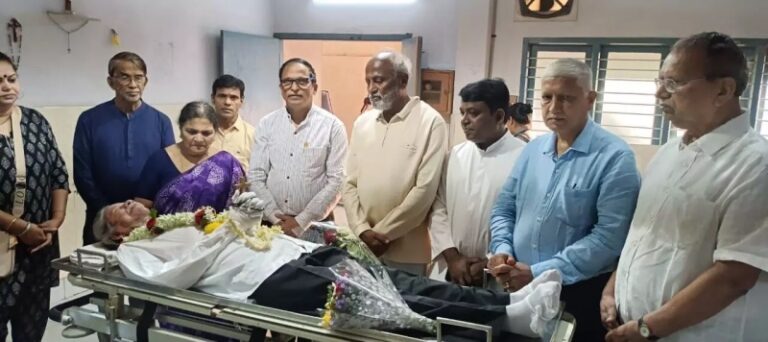 ಹಿರಿಯ ಸಾಹಿತಿ ಡಾ.ನಾ. ಡಿಸೋಜರಿಗೆ ಅಂತಿಮ ನಮನ