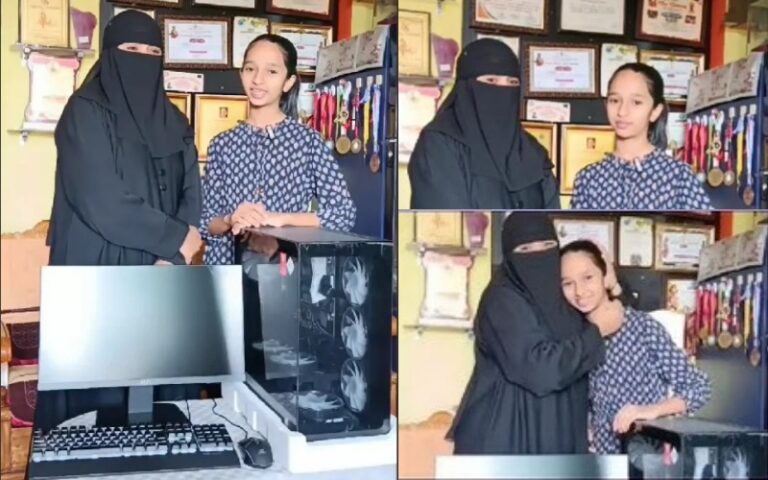 ಗೃಹಲಕ್ಷ್ಮೀ ಹಣದಿಂದ ಮಗಳಿಗೆ ಕಂಪ್ಯೂಟರ್ ಕೊಡಿಸಿದ ತಾಯಿ