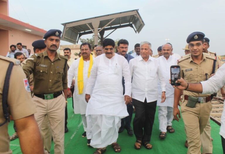 2027ಕ್ಕೆ ಬಾಗಲಕೋಟೆ-ಕುಡಚಿ ರೈಲು ಮಾರ್ಗದ ಯೋಜನೆ ಪೂರ್ಣ