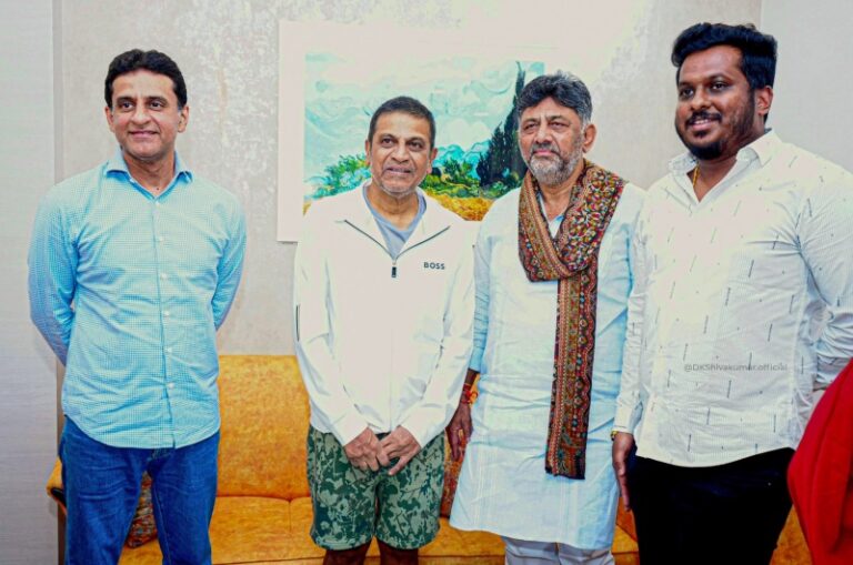 ನಟ ಶಿವರಾಜ ಕುಮಾರ್‌ ಆರೋಗ್ಯ ವಿಚಾರಿಸಿದ ಡಿ. ಕೆ. ಶಿವಕುಮಾರ್‌