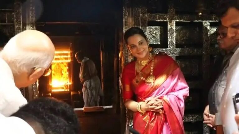 ಕಟೀಲು ತಾಯಿಯ ದರ್ಶನ ಪಡೆದ ಕಂಗನಾ ರಾಣಾವತ್