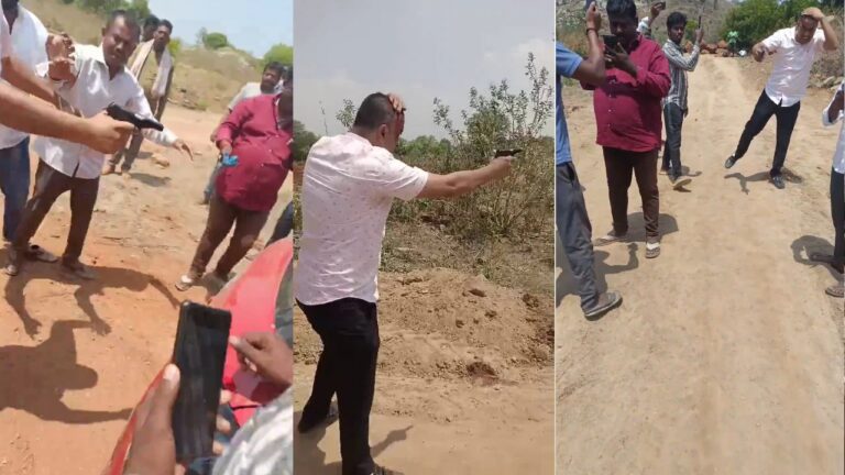 ರಸ್ತೆ ನಿರ್ಮಾಣಕ್ಕೆ ಗಲಾಟೆ: ರೈತನ ಮೇಲೆ ಗುಂಡು ಹಾರಿಸಿದ ಗಣಿ ಮಾಲೀಕ