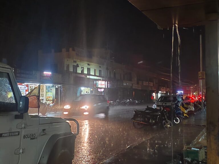 ಬಾಗಲಕೋಟೆಯಲ್ಲಿ ಆಲಿಕಲ್ಲು ಸಹಿತ ಮಳೆ