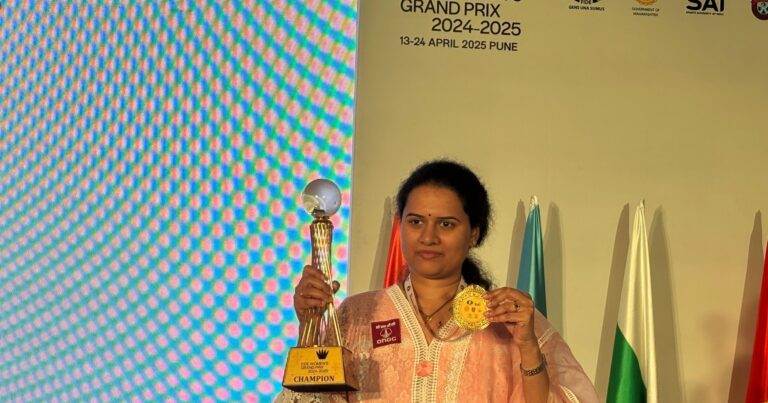 FIDE ಮಹಿಳಾ ಗ್ರ್ಯಾಂಡ್ ಪ್ರಿಕ್ಸ್ ಪಂದ್ಯಾವಳಿ: ಭಾರತದ ಚೆಸ್ ಗ್ರ್ಯಾಂಡ್ ಮಾಸ್ಟರ್ ಕೊನೆರು ಹಂಪಿ ಗೆಲುವು