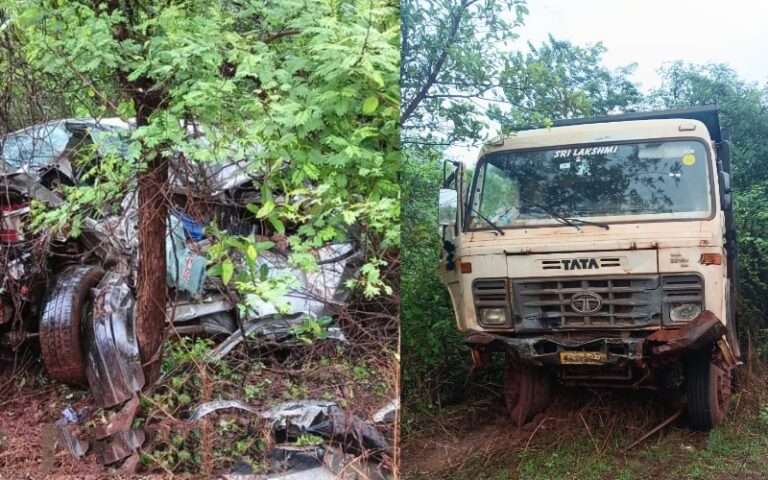 ಭೀಕರ ರಸ್ತೆ ಅಪಘಾತ: ಸ್ಥಳದಲ್ಲೇ ನಾಲ್ವರ ಸಾವು