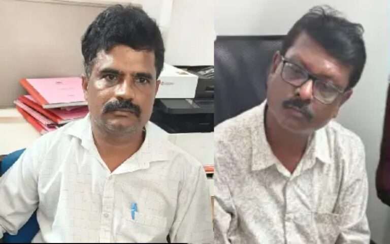 ಲಂಚ: ಖಜಾನೆ ಲೆಕ್ಕಿಗ, ಸಿಬ್ಬಂದಿ ಲೋಕಾ ಬಲೆಗೆ