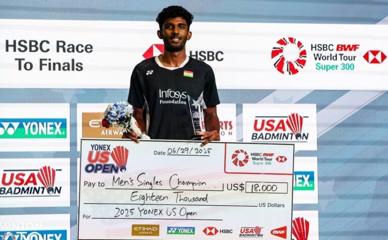 ಆಯುಷ್ ಶೆಟ್ಟಿ ಮುಡಿಗೆ BWF, ಈ ಪ್ರಶಸ್ತಿ ಗೆದ್ದ ಮೊದಲ ಭಾರತೀಯ