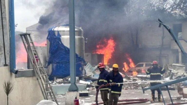 ಕೆಮಿಕಲ್‌ ಫ್ಯಾಕ್ಟರಿಯಲ್ಲಿ ಭಾರೀ ಸ್ಫೋಟ: 10 ಮಂದಿ ಸಾವು, ಹಲವರಿಗೆ ಗಾಯ