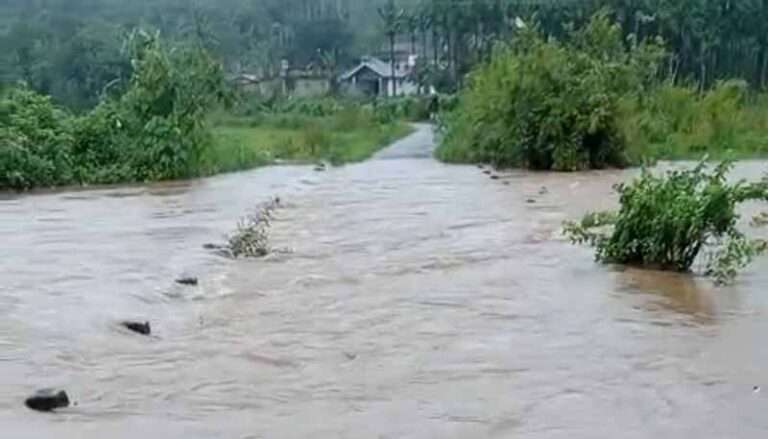 ಕಾಫಿನಾಡಿನಲ್ಲಿ ಭಾರೀ ಮಳೆ: ಜನಜೀವನ ಅಸ್ತವ್ಯಸ್ತ