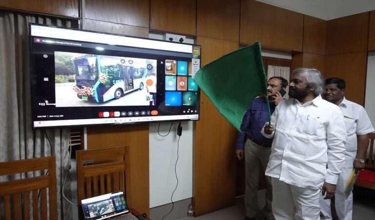 ದೇಶದ ಪ್ರಥಮ EV ಸಫಾರಿ ಬಸ್‌ಗೆ ಪ್ರಾಯೋಗಿಕ ಚಾಲನೆ