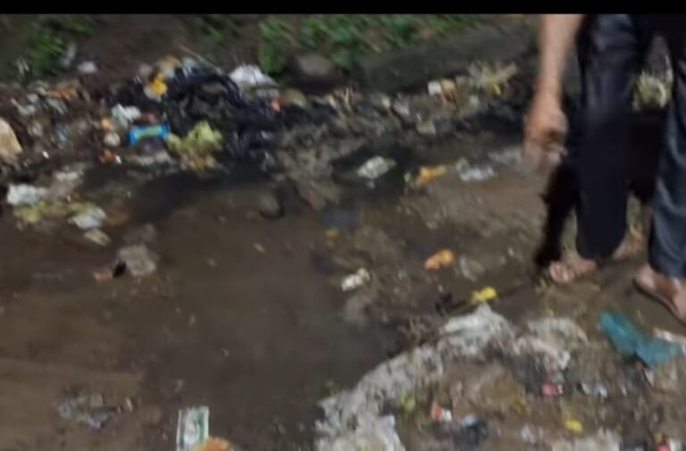 ಮನೆಗಳಿಗೆ ಚರಂಡಿ ನೀರು: ರೋಗ, ರುಜಿನಗಳ ಭಯ