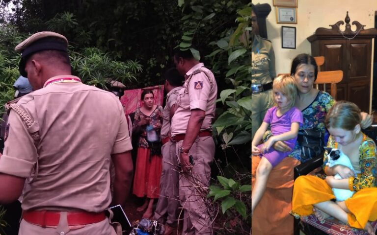 ಗೋಕರ್ಣ: ಕಾಡಿನ ಗುಹೆಯೊಳಗಿದ್ದ ರಷ್ಯಾನ್ ಮಹಿಳೆ, ಮಕ್ಕಳು!