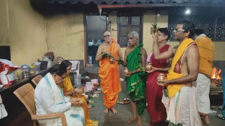 ದುರ್ಗಾ ಪರಮೇಶ್ವರಿ ದೇವಸ್ಥಾನಕ್ಕೆ ಗೃಹ ಸಚಿವರ ಭೇಟಿ