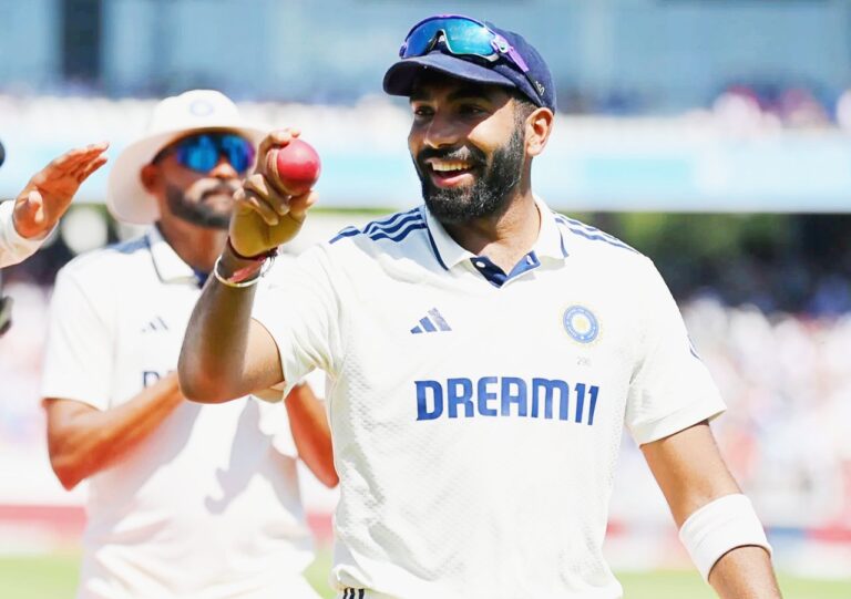 ಐವರಿಗೆ ಪೆವಿಲಿಯನ್‌ ʼರೂಟ್‌ʼ ತೋರಿಸಿದ ಬುಮ್ರಾ