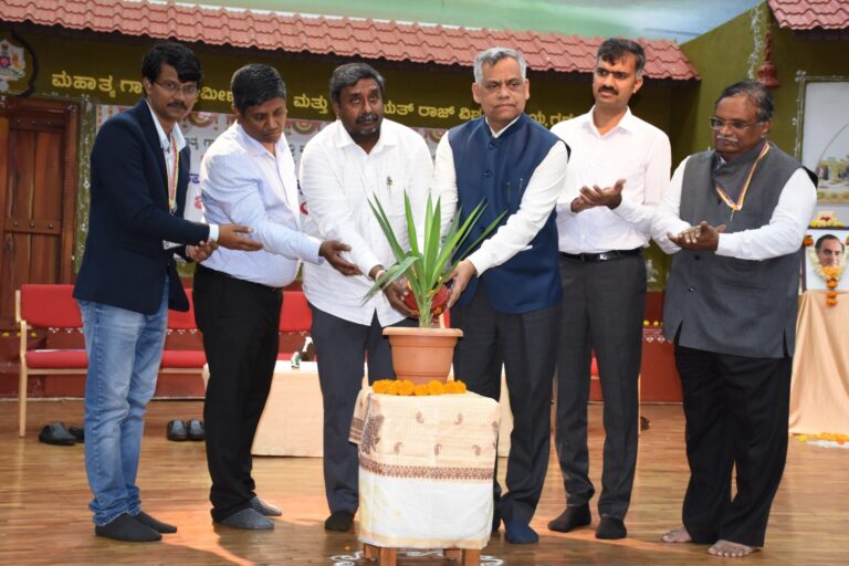 ಗದಗ: ನೂತನ ಜೈವಿಕ ಇಂಧನ ನೀತಿ ಶೀಘ್ರ ಜಾರಿ, ಈ.ಎಸ್. ಸುಧೀಂದ್ರ ಘೋಷಣೆ