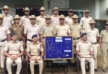 ಬೆಳಗಾವಿ: ಮನೆಕಳವು ಪತ್ತೆ, 20 ಲಕ್ಷ ರೂ. ಮೌಲ್ಯದ ಆಭರಣ-ನಗದು ವಶ