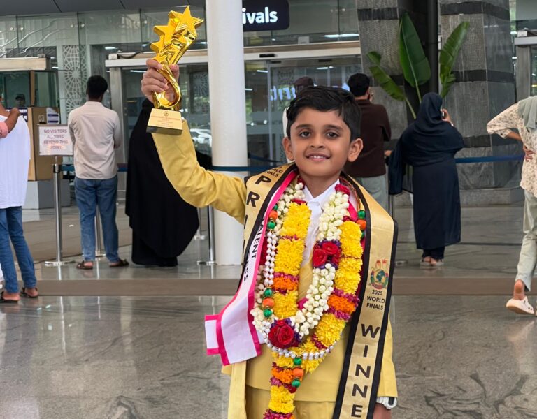 ಮಂಗಳೂರು: ರುಶಭ್ ರಾವ್‌ಗೆ ‘ಸೂಪರ್ ಟ್ಯಾಲೆಂಟ್ ಪ್ರಶಸ್ತಿ’