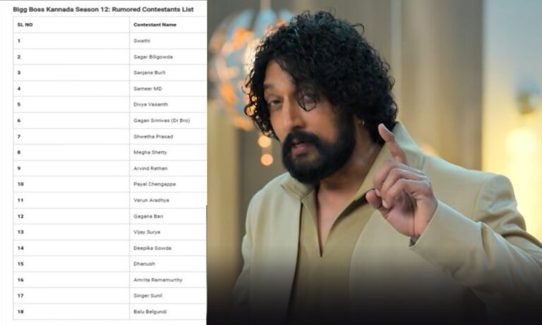 Bigg Boss Kannada 12: ಬಿಗ್‌ ಬಾಸ್‌ ಸ್ಪರ್ಧಿಗಳ ಹೆಸರು ರಿವೀಲ್ – ಇಲ್ಲಿದೆ ಪಟ್ಟಿ