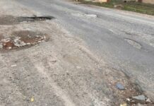 ತುಮಕೂರು: ಅಪಘಾತಕ್ಕೆ ಆಹ್ವಾನ ನೀಡುವ ತಿಪಟೂರು-ಹುಳಿಯಾರು ರಸ್ತೆ