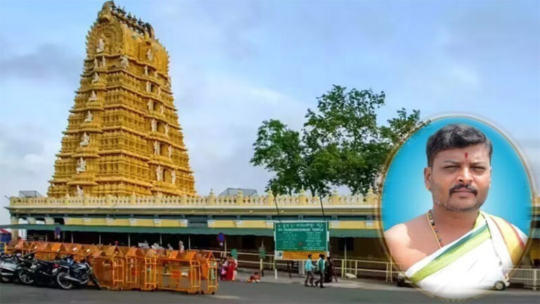 ಮೈಸೂರು: ಚಾಮುಂಡಿ ಬೆಟ್ಟದ ಶಿವಾರ್ಚಕರ ನಿಧನ – ದೇವಿ ದರ್ಶನಕ್ಕೆ ತಾತ್ಕಾಲಿಕ ನಿರ್ಬಂಧ