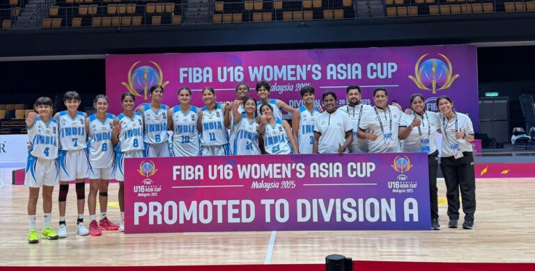 FIBA U16: ಬ್ಯಾಸ್ಕೆಟ್‌ಬಾಲ್ ಟೂರ್ನಿಯಲ್ಲಿ ಚಾಂಪಿಯನ್ ಪಟ್ಟಕ್ಕೆರಿದ ಭಾರತ