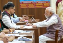 ಉಪರಾಷ್ಟ್ರಪತಿ ಚುನಾವಣೆ 2025: ಮೋದಿ ಮತದಾನ