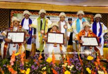 ವಿಜಯನಗರ: ಶ್ರೀಕೃಷ್ಣ ದೇವರಾಯ ವಿವಿ ಘಟಿಕೋತ್ಸವ, ಮೂವರಿಗೆ ಗೌರವ ಡಾಕ್ಟರೇಟ್ ಪ್ರದಾನ