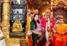 ರಾಯರ ಸನ್ನಿಧಾನಕ್ಕೆ ಡಿ.ಕೆ. ಶಿವಕುಮಾರ್ ಭೇಟಿ, ವಿಶೇಷ ಪೂಜೆ