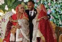 ಚಿತ್ರದುರ್ಗ: ಇಬ್ಬರು ಪ್ರೇಯಸಿಯರ ಕೈಹಿಡಿದ ಯುವಕ, ಫೋಟೋಗಳು ವೈರಲ್