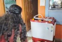 ಗೃಹಲಕ್ಷ್ಮಿ ಹಣದಲ್ಲಿ ವಾಷಿಂಗ್ ಮಿಷಿನ್ ಖರೀದಿಸಿದ ಮಹಿಳೆ