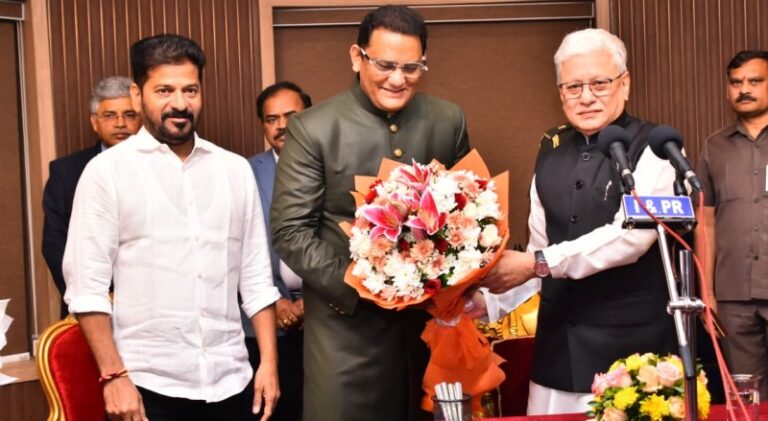 ತೆಲಂಗಾಣದ ಹೊಸ ಸಚಿವ ಸಂಪುಟದಲ್ಲಿ ಮಾಜಿ ಕ್ರಿಕೆಟಿಗ ಮೊಹಮ್ಮದ್ ಅಜರುದ್ದೀನ್ ಪ್ರವೇಶ