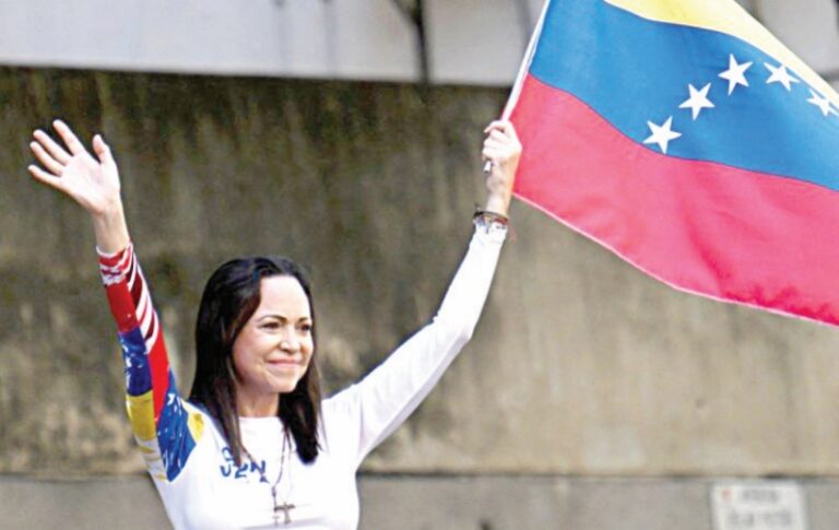 ನೊಬೆಲ್ ಶಾಂತಿದೂತೆ: ಮಾರಿಯಾ ಮಚಾಡೊ…