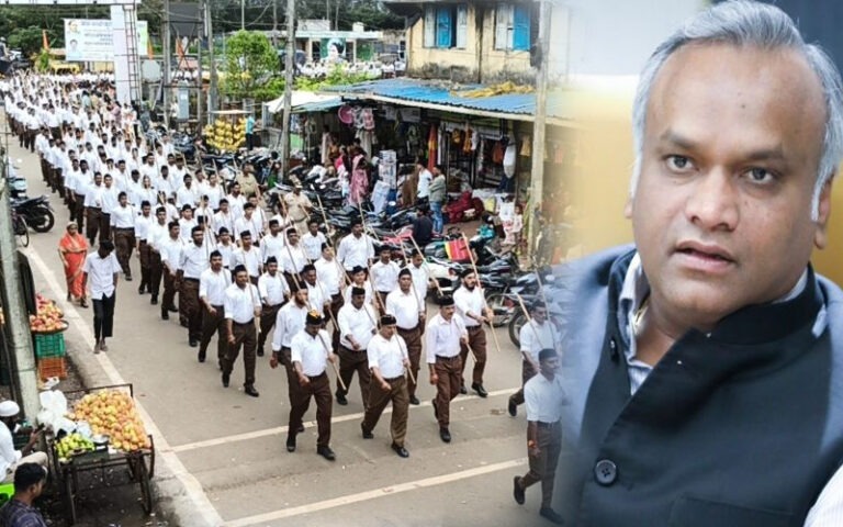 RSSನವರಿಗೆ ಪ್ರತಿಷ್ಠೆಯಾದ ಪಥಸಂಚಲನ ವಿಚಾರ: ಸಚಿವ ಖರ್ಗೆ