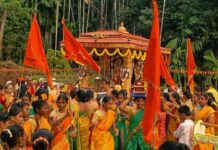 ಪರ್ತಗಾಳಿ ಮಠಕ್ಕೆ ಶ್ರೀರಾಮನ ದಿಗ್ವಿಜಯ ರಥಯಾತ್ರೆ ಆಗಮನ