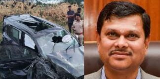 ಅಪಘಾತ: ಐಎಎಸ್ ಅಧಿಕಾರಿ ಸೇರಿ ಮೂವರು ಸಾವು