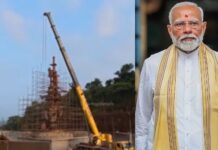 28ರಂದು ಪ್ರಧಾನಿಯಿಂದ 77 ಅಡಿ ರಾಮನ ಮೂರ್ತಿ ಅನಾವರಣ