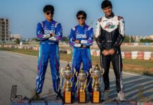 ರಾಷ್ಟ್ರೀಯ ಕಾರ್ಟಿಂಗ್: ಬೆಂಗಳೂರಿನಇಶಾನ್ ಮಾದೇಶ್ಗೆ ಗೆಲುವು