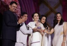 ನೀತಾ ಅಂಬಾನಿಗೆ ಜಾಗತಿಕ ಶಾಂತಿ ಗೌರವ