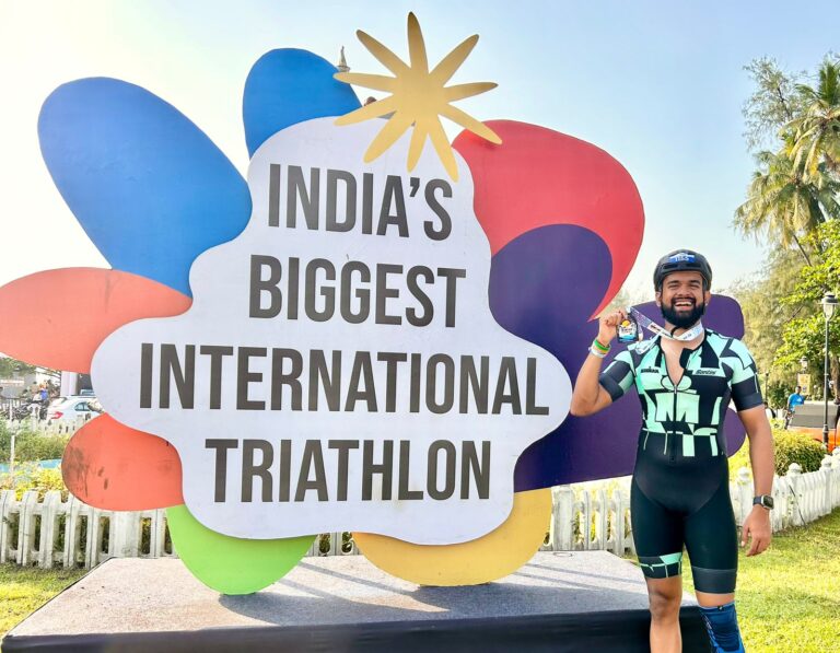 ಐರನ್​ಮ್ಯಾನ್​ ರೇಸ್​ ಪೂರ್ಣಗೊಳಿಸಿದ ಕನ್ನಡಿಗ