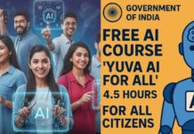 ‘AI ಎಕ್ಸ್ಪರ್ಟ್’: ಕೇವಲ 4.5 ಗಂಟೆಯಲ್ಲಿ ನೀವೂ ಆಗಬಹುದು; ಸರ್ಕಾರದಿಂದ ಉಚಿತ ಕೋರ್ಸ್!