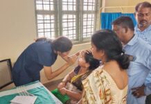 ಅಂಬಿಕಾನಗರ ಕಾಳಿ ಹುಲಿ ಯೋಜನಾ ಪ್ರದೇಶದ ಗ್ರಾಮಸ್ಥರಿಗೆ ಉಚಿತ ನೇತ್ರ ಚಿಕಿತ್ಸೆ