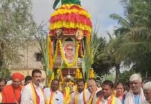 ಭೈರನಹಟ್ಟಿ ಮಠದಲ್ಲಿ ಭುವನೇಶ್ವರಿ ರಥೋತ್ಸವ