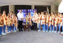 T20 ವಿಶ್ವಕಪ್ ವಿಜೇತ ಅಂಧರ ಮಹಿಳೆಯರಿಗೆ ವಿಜಯೇಂದ್ರ ಸನ್ಮಾನ